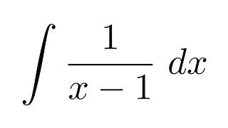 Integral of 1x1 substitution [upl. by Erline]