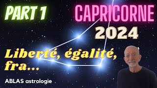 Capricorne en 2024  Première partie  Les transits lents  ça va aller mieux cette année  à suivre [upl. by Sadick847]