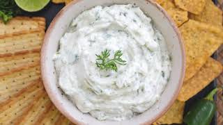 5 min Jalapeno Cream Cheese Dip Recipe [upl. by Edmunda]