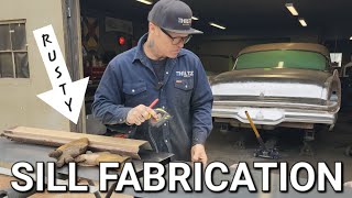 Fabricating the sill panel from scratch ✅ [upl. by Neitsabes351]