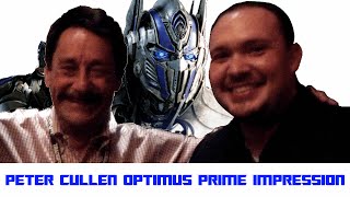 Peter Cullen quotOptimus Primequot IMPRESSION [upl. by Ettenav]