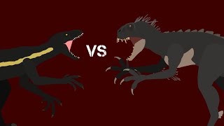 Indoraptor VS Scorpius Rex  Remake [upl. by Yblek]