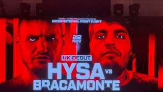 NELSON HYSA vs ARIEL BRACAMONTE LONDON NOVEMBRE 22 2024 [upl. by Ayrolg334]