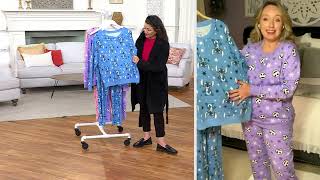 Disney100 Fan Favorite Henley Sweatshirt Loungewear Set on QVC [upl. by Zandra]