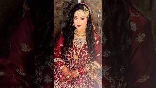 NusRat 🦋 weddingmakeuptutorial walimabridalmakeup bride makeupartist kashmirbeauty [upl. by Alyat]