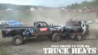 2024 Demolition Derby  Smash Up For MS  Truck Heats [upl. by Emmery]