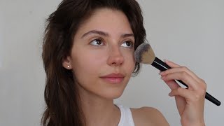 ASMR Doing My Makeup ♡  Relaxing Whispers  Personal Attention [upl. by Ecined273]