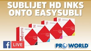 Sublijet HD Inks With EasySubli Vinyl [upl. by Olympias]