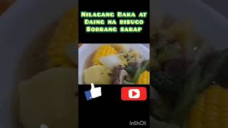 Nilagang Baka at Daing na Bisugo Sobrang Sarap  Jon amp Memeh shortvideo viral shorts reels [upl. by Philbin]