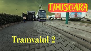 Timisoara cu tramvaiul 2 [upl. by Pavyer]