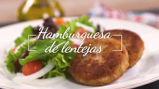 Hamburguesa de Lentejas Primor [upl. by Etteneg]