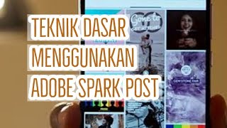 Cara menggunakan Adobe Spark Post [upl. by Angle67]