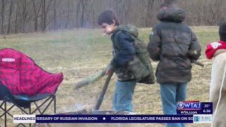 Cub Scouts test skills in Klondike Gold Rush inspired competition [upl. by Paz]