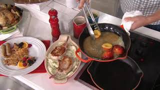 Le Creuset 1025quot Signature Cast Iron Handle Skillet on QVC [upl. by Suoiradal]