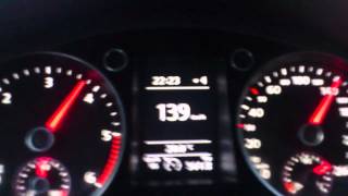 Vw passat 16TDI 2012 105hp 250nm 0100 0165 acceleration [upl. by Nirrak]