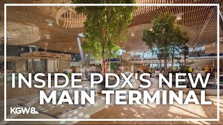 Portland airport sets Aug 14 opening date for new main terminal [upl. by Enella]