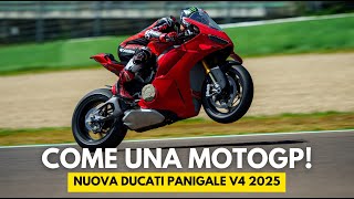 Nuova Ducati Panigale V4 2025 tutto quello che cè da sapere [upl. by Brote]