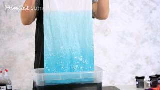 How to Do Ombre or Gradient Tie Dyeing  Tie Dyeing [upl. by Tiedeman]