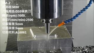 力勁機械 台灣CNC  立式加工中心機  VM2D63銑刀 [upl. by Airitac]