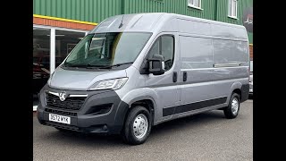 2023 Vauxhall Movano 22 CDTi 3500 BiTurbo Prime Panel Van 5dr Diesel Manual L3 [upl. by Eniamraj]