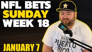 Week 18 NFL Sunday Bets  Kyle Kirms Picks amp Predictions  The Sauce Network  January 7 [upl. by Romain389]