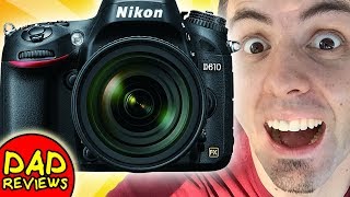 BEST CHEAP FULL FRAME DSLR  Nikon D610 Review [upl. by Elleirbag]