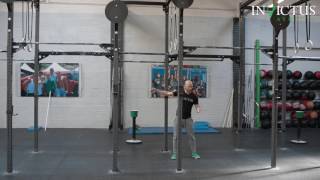 Pop Swing for the Rising MuscleUp  CrossFit Invictus Gymnastics [upl. by Carlick]