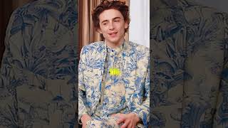 Timothée Chalamets Answer Shocked Everyoneshorts timothéechalamet dune hollywood actor wonka [upl. by Gennifer]