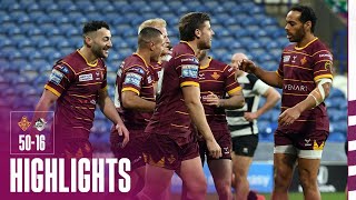 Official Highlights Huddersfield Giants v London Broncos  280124 [upl. by Nivrehs]