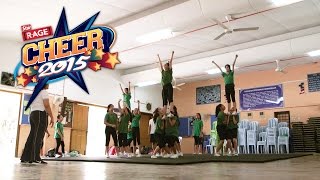 CHEER 2015 Xavier Seniors Muslim cheerleaders on training through Ramadan [upl. by Ryter]