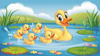 The Curious Five Little Ducks  A Fun Learning Song for Kids [upl. by Ardnwahsal]