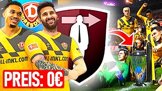 NUR MIT FREIEN SPIELERN ZUM CHAMPIONS LEAGUE TRIUMPH  🆓😱 EA FC 24 Dresden Sprint To Glory [upl. by Lakim209]