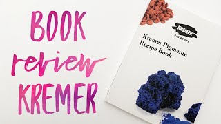 Kremer Pigmente Recipe Book  Book Review [upl. by Schilt488]