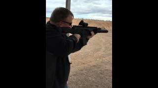 Shooting A Beretta ARX 100 Suppressed [upl. by Euqinad719]