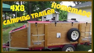 Harbor Freight 4x8 Camping Trailer [upl. by Rodmann]