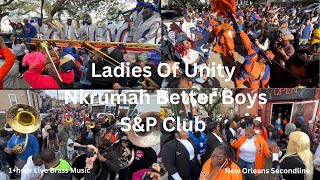 Ladies of UnityNkrumah SampP Club1Hour live New Orleans Brass MusicSecondline [upl. by Dorcia]