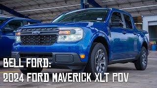 2024 Ford Maverick XLT POV Test Drive [upl. by Yursa]