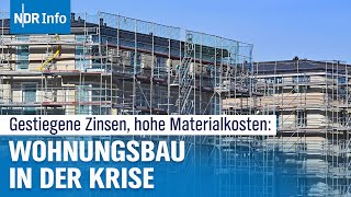 NeubauKrise im Norden Wohnungsbau verschärft sich dramatisch  NDR Info [upl. by Alicul]