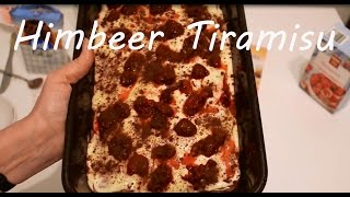 Leckeres Rezept Tiramisu  Himbeeren Kuchen selber machen  Beautiful Cake Recipe [upl. by Neirad]