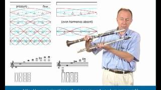 ClarinetFlute hybrids Flarinet Clute standing waves and harmonics [upl. by Hyozo706]