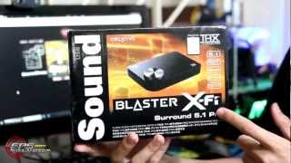 รีวิว Creative Sound Blaster XFi Surround 51 Pro [upl. by Sivatco]