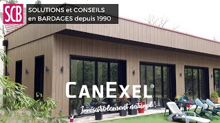 CanExel bardage usiné fibres de bois Cest CanExel ça se voit [upl. by Otsuj]