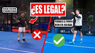 EVITA estas jugadas POLÉMICAS en PADEL  Mejora tu padel [upl. by Fulvi]