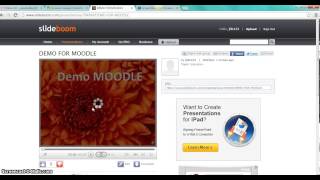 Embed Powerpoint to Moodle [upl. by Cresa]