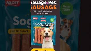 Treat Your Pet Right with Dog Cat Sausage SnacksPetTreats DogCatSausage PetSnacks HealthyPets [upl. by Neeneg]