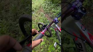 Hydraulic break 🤩1 trick😱 trending mtbcycle shortvideo 😳🤯😨🤠 [upl. by Bonns]