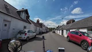 A ride through the village of Moniaive in the Parish of Glencairn in Dumfries and Galloway [upl. by Sink]