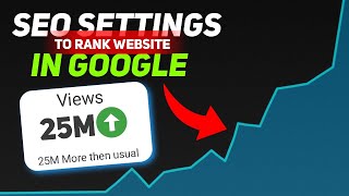 SEO Settings for Blogger Get Ranked on Google [upl. by Htidirem614]