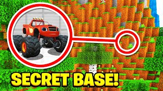 Whats Inside Blaze And The Monster Machines Secret Base [upl. by Ahseei]