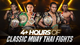 4 Hours Of Classic Muay Thai Fights [upl. by Lladnew882]